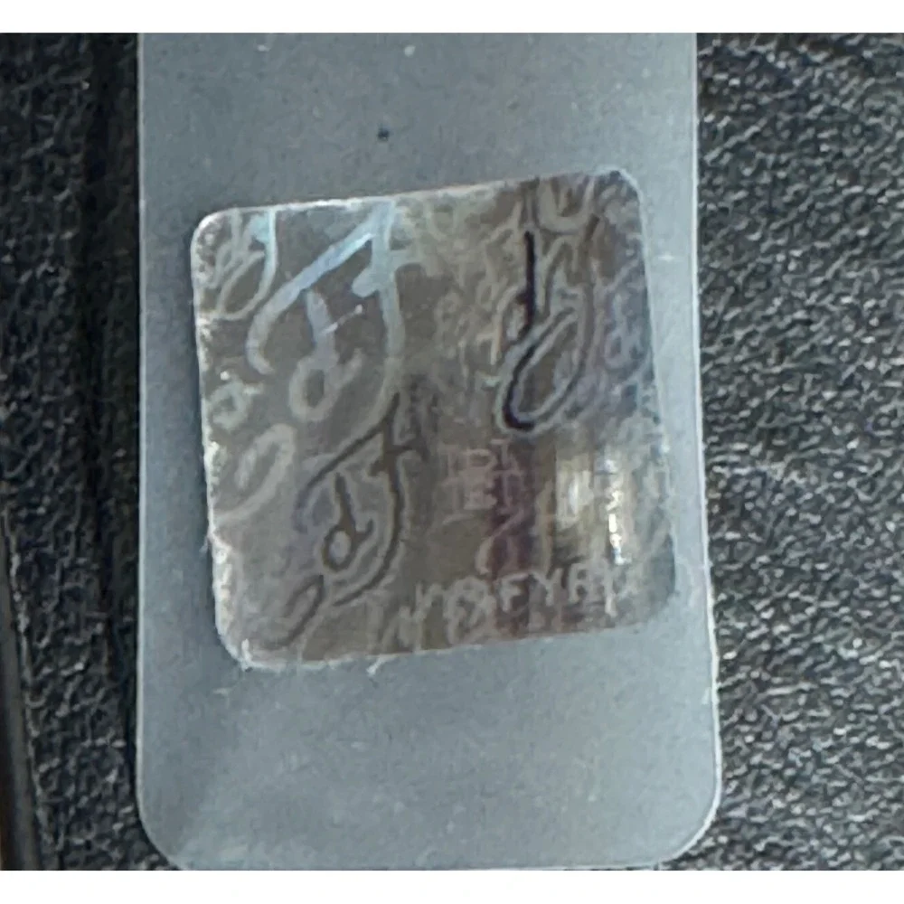 Ed Hardy Mens Gold Metallic Tattoo Print Belt Tiger Skull Snake Size 36 Y2K